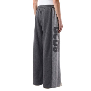 GCDS Pantaloni Joggers Grigi Con Patch Banda Logo C2MWQI006F169/975I Unisex