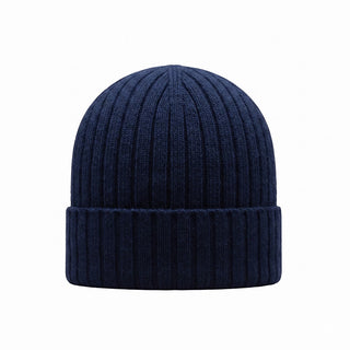 Moncler Cappello Blu Navy In Lana Vergine L29513B00006-742 Per Neonato