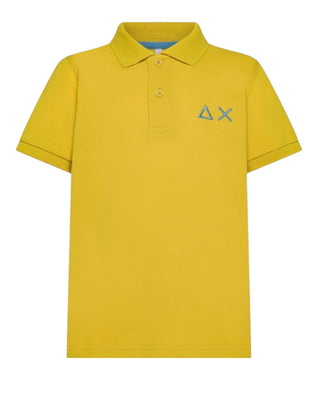 Sun68 Polo A Maniche Corte A35313 Con Logo
