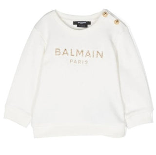 Balmain Baby-Mädchen-Sweatshirt BS4000