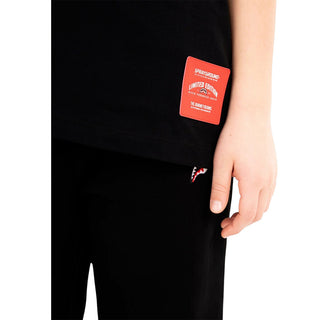 SPRAYGROUND T-shirt Nera Con Stampa SPY1565BLK Per Bambini