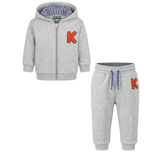 Kenzo Sweatshirt mit Reißverschluss und Kapuze K05493