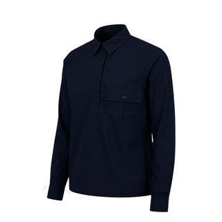 Nine:inthe:morning Camicia Blu Navy In Popeline Per Bambino 9JS26-JMR03B