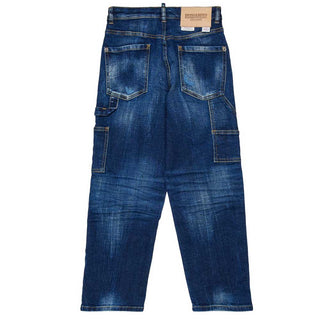 Dsquared2 Jeans Loose Fit In Denim Scuro DQ2636-D0AFS-DQ01