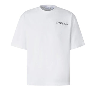 Off-White T-shirt Bianca Con Logo Unisex 44MAA120S26J00K100
