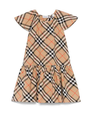 Burberry Abito in cotone Check 8100990