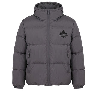 Dsquared2 Giubbino Trapuntato Grigio DQ3042-D0AID-DQ913 Per Bambino