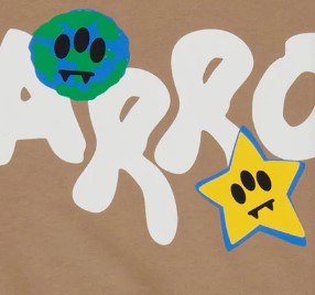 Barrow Printed Sweatshirt F4BKJUSW061