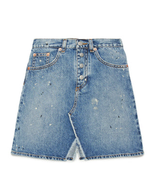 Maison Margiela Gonna In Denim M60517-MM04M Color Spots