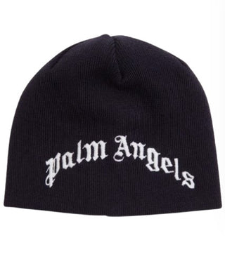 Palm Angels Unisex Junior Hat with Front Embroidered Logo PBLC002F21KNI001