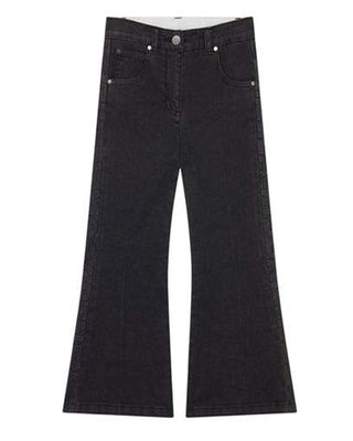 Stella Mccartney Jeans a palazzo con logo TV6D40-Z0153