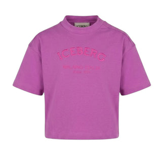 Iceberg T-shirt A Maniche Corte Per Bambina TSICE6161B-V1