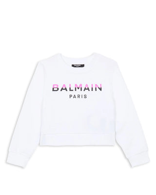 Balmain Felpa con stampa BU4A80-Z0001