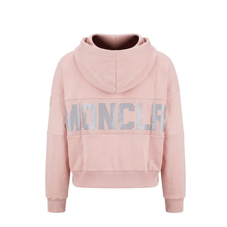 Moncler Tuta Rosa In Cotone Per Bambina G29548M75410