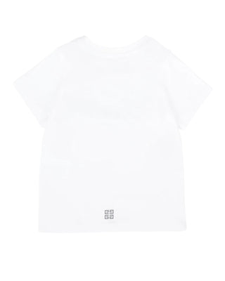 Givenchy T-shirt in jersey con logo sul davanti H30887