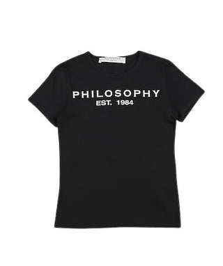 Philosophy PJTS24 T-Shirt mit Rundhalsausschnitt