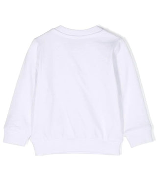 Moschino Crewneck Sweatshirt with Logo and Symbol MOF04Q