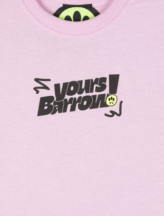 Barrow T-shirt with front print F4BKJUTH071