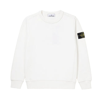 Stone Island Felpa Girocollo In Cotone Per Bambino K2S166100001