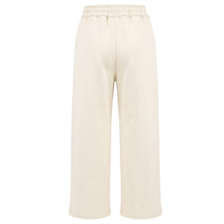 Disclaimer Pantaloni Sportivi Color Avorio 26IDK59132A Per Bambino