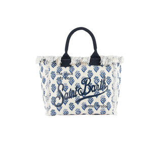 Mc2 Saint Barth Borse in canvas con frange COLETTE 00153H