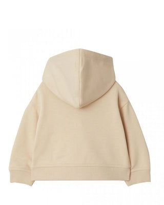 Burberry Felpa con zip e cappuccio 8096549