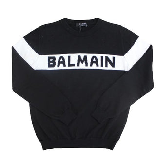 Balmain Maglia con logo 6M9710