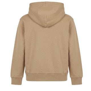 Iceberg Felpa Beige Con Cappuccio E Logo MFICE7335J-V4 Per Bambini