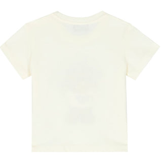 Moschino T-shirt girocollo con simbolo MUM032