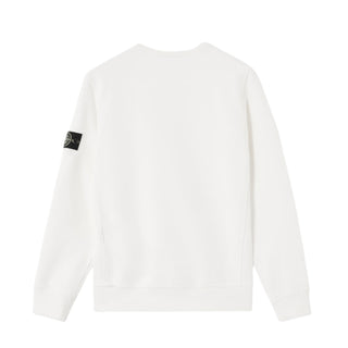 Stone Island Felpa girocollo in cotone con Compass K2S166100001