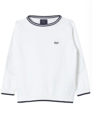Fay Crewneck Sweater with Logo FU9P30-Z1376