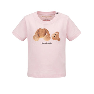 Palm Angels T-shirt Rosa Con Teddy F6PANGTH190/042 Per Neonata