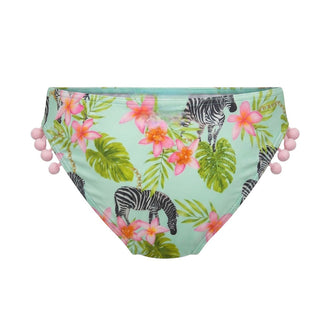 Selini Action By Eleni Balerba Slip Mare Con Pompon Per Bambina M22-03B