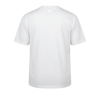 I'm Brian T-shirt Bianca Con Scollo A V Per Uomo TS3744W