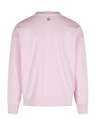 Barrow Felpa girocollo in cotone con stampa Teddy F5BWUASW048