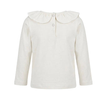 BLOOM T-shirt Avorio A Maniche Lunghe 138105 Per Bambina