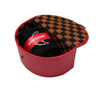 SPRAYGROUND Calzettoni Neri Con Motivo Shark SPY15024BLK