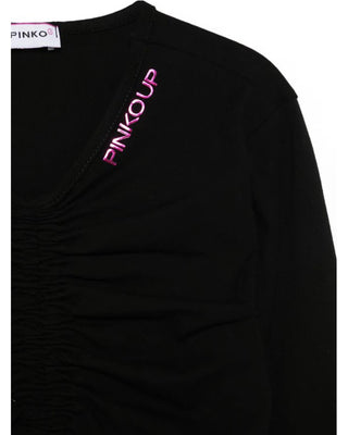 Pinko T-shirt a maniche lunghe con logo F4PIJGTH037