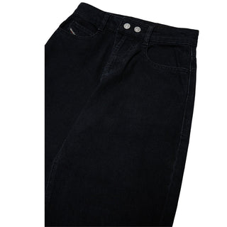 Diesel Jeans Relaxed Fit In Denim Nero J03151-KXBUA-K02 Per Bambini