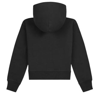New Balance Felpa Nera Con Zip E Cappuccio LAKG0004-BK078 Per Bambina