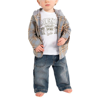 Diesel Jeans Relaxed Fit In Denim K00662-KXBU1-K01 Per Neonato