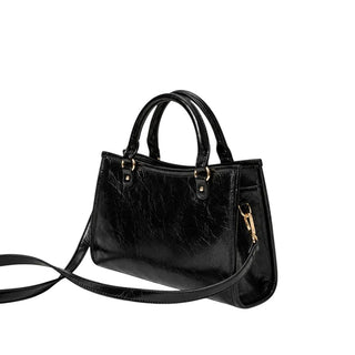 TWINSET Borsa Nera A Bombetta Con Ciondoli 262GJ8010 Per Bambina