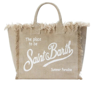 Mc2 Saint Barth Borsa Vanity In Lino Beige VANI022/01139L
