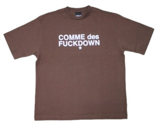 Comme des Fuckdown Crew-neck T-shirt with logo CDFU1762