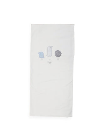 The Owl Blanket with embroidered birds og04um0032