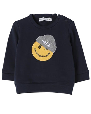 Manuel Ritz Felpa girocollo da neonato MR2806