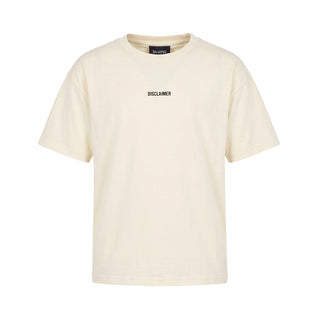 Disclaimer T-shirt Avorio Con Stampa 26IDK59102A Per Bambini