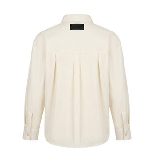 MSGM Camicia Avorio Con Cravatta F6MSJGSI114/013 Per Bambina