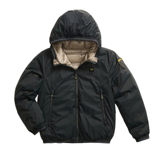 Blauer Giubbino Reversibile 25WBLKC06433 Termosaldato Donald