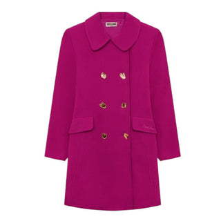 Moschino Double Breasted Coat HDS04E